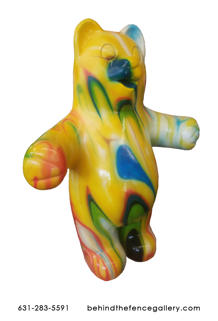Tie Dye Delicious Gummy Bear Statue Tie Dye Delicious Gummy Bear Statue