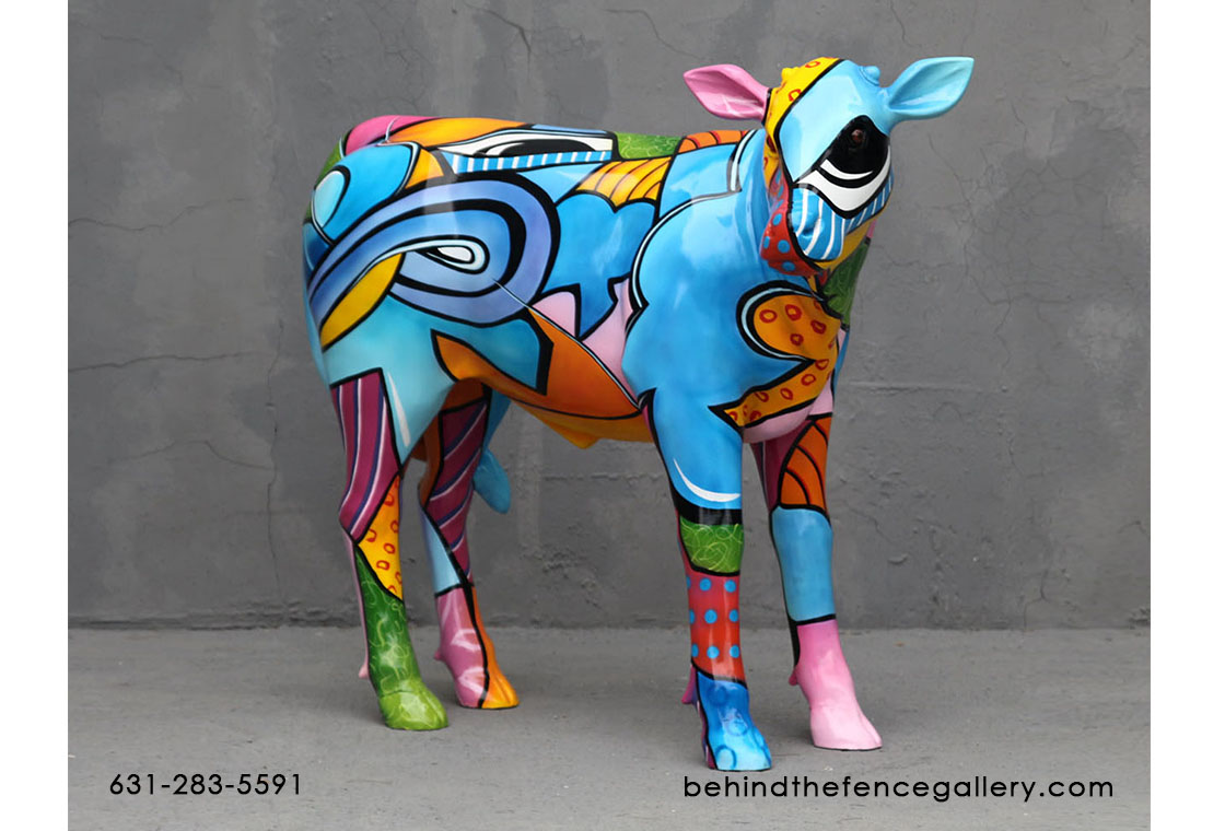 Pop Art Calf Statue Pop Art Calf Statue